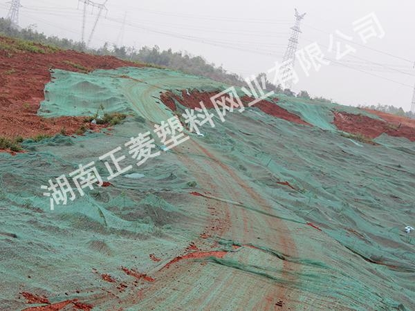 株洲祿口大片工地蓋土網(wǎng)案例